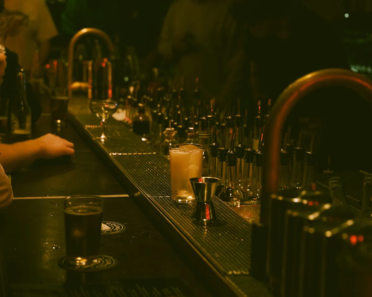 The bar